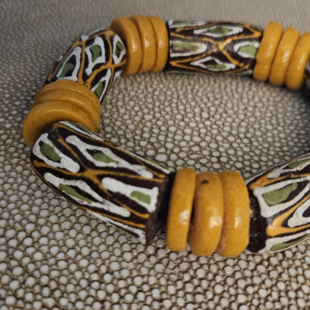 Handcrafted African Clay Beaded Bracelet